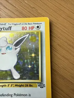 Pokemon TCG Wigglytuff Jungle 16/64 Holo Unlimited Holo Rare Base Set 1999 WOTC - Image 3