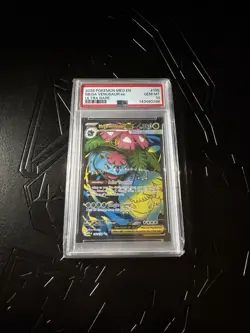 Pokemon Mega Venusaur Ex Holo Ultra Rare 155/132 ME01 2025 PSA 10 - Image 1