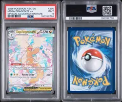 2026 Pokemon Ascended Heroes Mega Dragonite ex #290 SIR PSA 9 Mint - Image 3