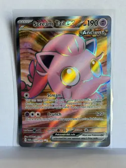 Scream Tail ex 197/167 Ultra Rare Twilight Masquerade Pokemon NM - Image 1