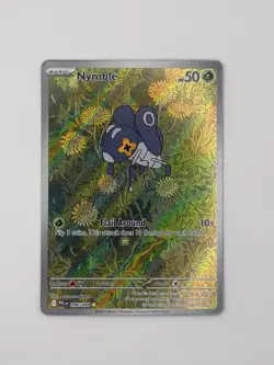 Nymble 096/094 Me02: Phantasmal Flames Holo Pokemon TCG - Image 1