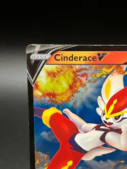 Pokemon Rebel Clash- Cinderace V- Ultra Rare- 035/192 - Image 3