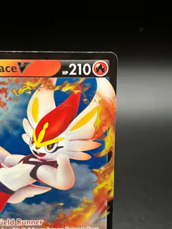 Pokemon Rebel Clash- Cinderace V- Ultra Rare- 035/192 - Image 4