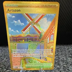 Pokemon TCG Artazon SV03 Obsidian Flames Secret Rare Full Art Holo EN 229/197 - Image 1