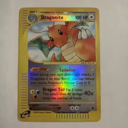 Pokemon Dragonite Reverse Holo Expedition Base Set e-Reader 43/165 - Image 1