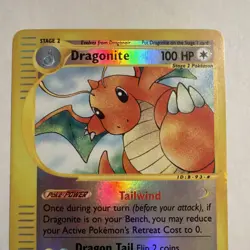 Pokemon Dragonite Reverse Holo Expedition Base Set e-Reader 43/165 - Image 3