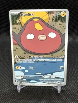 Pokemon Stunfisk Illustration Rare 118/086 White Flare English NM - Image 1