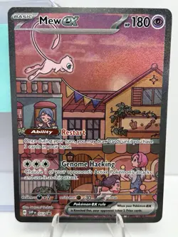 Mew EX 053 and 052 Scarlet & Violet Promo Holo Pokemon TCG Card - Image 2