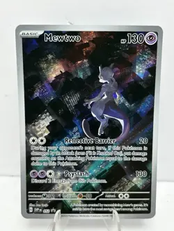 Mew EX 053 and 052 Scarlet & Violet Promo Holo Pokemon TCG Card - Image 5