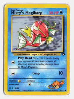 Misty's Magikarp Gym Challenge #088/132 HP Pokemon TCG Common - Image 1
