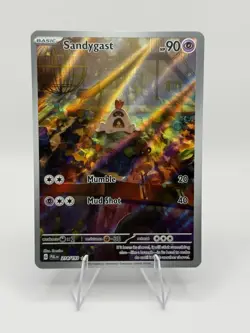Pokemon Sandygast 214/193 Sv02 Paldea Evolved Illustration Rare Holo 90 HP - Image 1