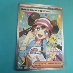 Pokemon Rosa's Encouragement 123/088 Full Art Perfect Order - Image 1