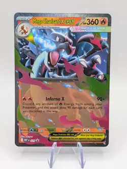 Pokemon TCG Mega Charizard X EX Holo Black Star Promo #29 Mega Evolution - NM - Image 1