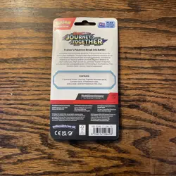 2025 Pokemon TCG - Journey Together - Scraggy Blister Pack - Image 2