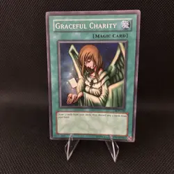 Graceful Charity SDP-040 Super Rare Unlimited Edition LP- Yugioh - Image 1