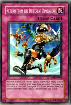 Return from the Different Dimension Common Yu-Gi-Oh! Movie Exclusive Pack EP1-EN - Image 1