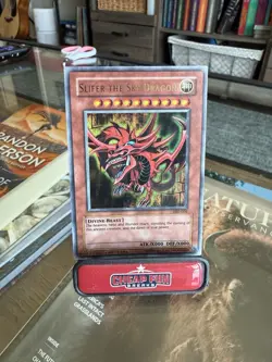 Yu-Gi-Oh! Slifer the Sky Dragon GBI-001 Worldwide Edition Ultra Rare Limited - Image 1