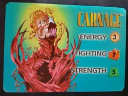 1995-1999 Marvel Overpower CCG Carnage Card - Image 1