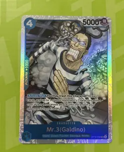 Mr.3(Galdino) OP16-056 SR The Time of Battle Foil English One Piece - Image 1