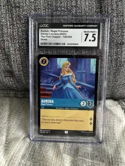 Disney Lorcana Demo Aurora - Regal Princess CGC 7.5 - Image 1