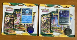 Set of Pokemon TCG: 3 Booster Packs Evolving Skies Umbreon & Eiscue Promo Cards 820650808814 - Image 1
