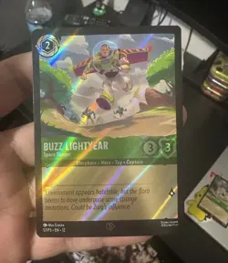 Disney Lorcana TCG Buzz Lightyear - Space Ranger 57/P3 Foil Enchanted ENG - Image 1