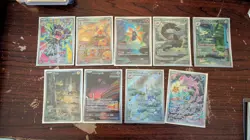 Pokemon Card Scarlet Violet Paradox Rift Illustration Rare Lot (LP+/NM) - Image 1