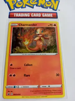 Charmander SWSH092 - Holo - Black Star Promo - Battle Styles - Pokemon Card - Image 1