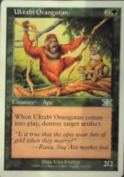 Uktabi Orangutan - Classic Sixth Edition: #260, Magic: The Gathering Nm R48 - Image 1