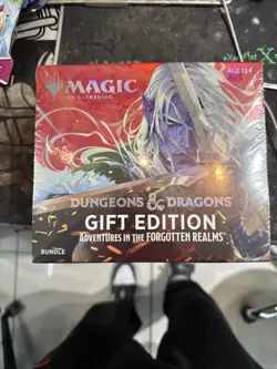 Magic The Gathering Adventures in Forgotten Realms Bundle Gift Edition - Sealed 630509983285 - Image 1