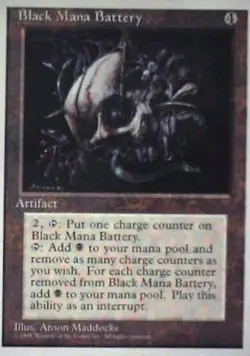 Black Mana Battery - Fourth Edition: #298, Magic: The Gathering Nm R39 - Image 1
