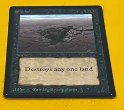 MTG SINKHOLE Beta (OldManMTG 009-299) - Image 5