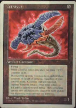 Tetravus - Fourth Edition: #350, Magic: The Gathering Lp R38 - Image 1