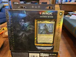 MTG Warhammer 40K Collector’s Edition Commander Deck Forces Of The Imperium NIB - Image 1
