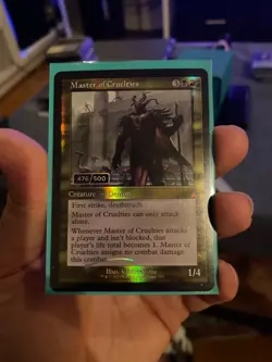 MTG Master of Cruelties - Retro Frame Serialized Numbered 476/500 NM - Image 2