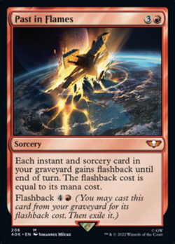Past in Flames [Warhammer 40,000 Commander 40K] M/NM MTG Magic - Image 1