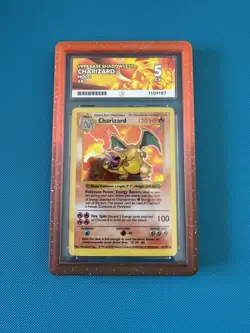 1999 pokemon base set SHADOWLESS Charizard 4/102 - ACE 5 - Image 1