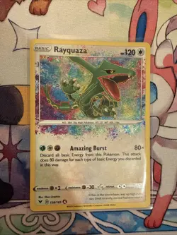 Pokemon TCG Rayquaza 138/185 Swsh04: Vivid Voltage Holo Amazing Rare MINT/NM - Image 1