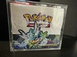 Pokemon TCG Scarlet & Violet - Twilight Masquerade Booster Box In Acrylic Case - Image 1