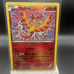 The Pokemon Company Pokemon TCG Moltres 9/124 Reverse Holo Rare 120HP EN - Image 1