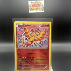 The Pokemon Company Pokemon TCG Moltres 9/124 Reverse Holo Rare 120HP EN - Image 2