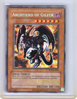 Konami Yu-Gi-Oh! TCG Archfiend of Gilfer - Image 1