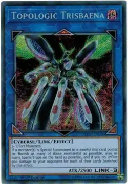 Yugioh! MP Topologic Trisbaena - FLOD-EN036 - Secret Rare - 1st Edition Moderate - Image 1