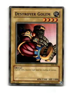 Destroyer Golem SDK-028 Kaiba Yu-Gi-Oh LP ~05764 - Image 1