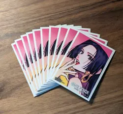 NEW, FRESH 10x One Piece TCG Boa Hancock Official Bandai Card Sleeves for DON!! - Image 1