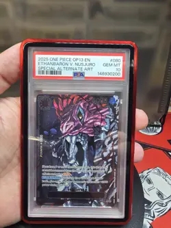 One Piece OP13 Five Elders God Demon Pack Sequential Red SP ALT ART PSA 10 GEMMT - Image 4