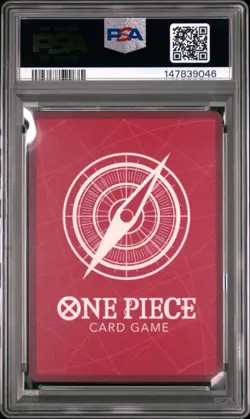 2024 ONE PIECE OP07 VEGAPUNK ALT ART #097 LEADER PSA 10 GEM MINT - Image 2
