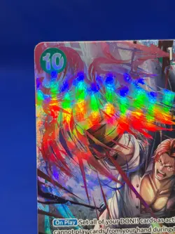One Piece Carrying On His Will Shanks OP13-028 Alternate Art Super Rare NM - Image 3