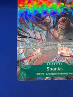 One Piece Carrying On His Will Shanks OP13-028 Alternate Art Super Rare NM - Image 5