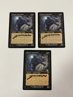 3x Dauthi Voidwalker (Retro Frame) Modern Horizons 2 Regular Shadow Signed - Image 1